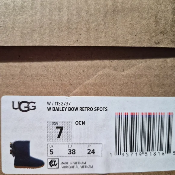 Ugg Bailey Bows Retro Spots - Picture 4 of 4